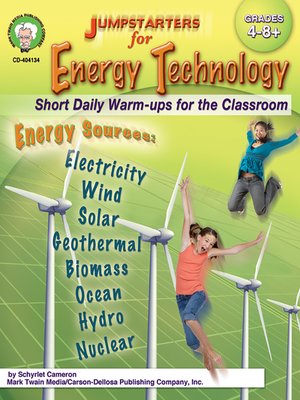 cover image of Jumpstarters for Energy Technology, Grades 4 - 8+